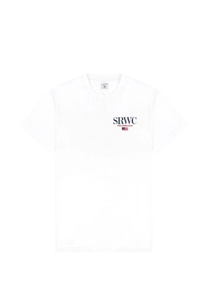 Sporty & Rich logo T-shirt - White