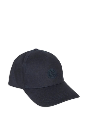 Moncler logo-patch baseball cap - Black