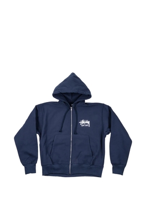 Stüssy zip hoodie - Blue