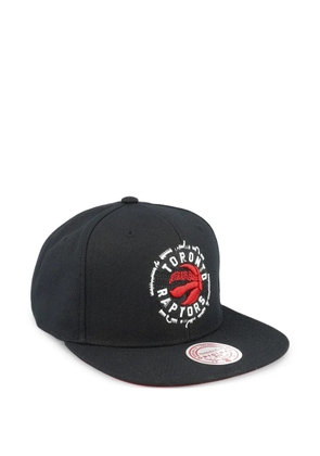 Mitchell & Ness logo-embroidery cap - Black
