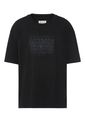 Maison Margiela print T-Shirt - Black