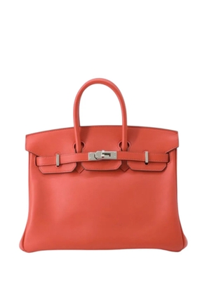 Hermès Pre-Owned 2019 Swift Birkin Retourne 25 handbag - Red