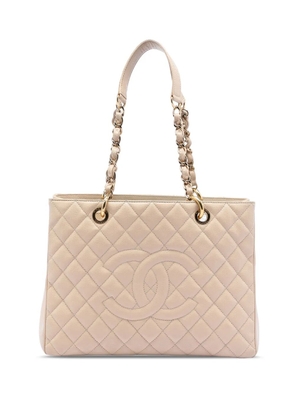 CHANEL Pre-Owned 2010-2011 Caviar Grand Shopping tote bag - Brown