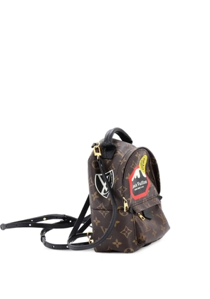 Louis Vuitton Pre-Owned Palm Springs Limited Edition World Tour Monogram Canvas Mini backpack - Brown