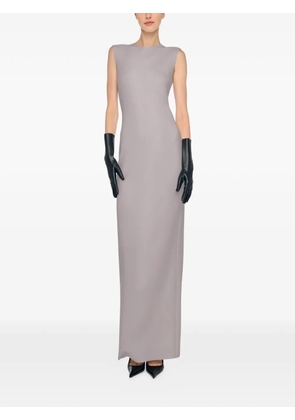 Norma Kamali sleeveless long dress - Grey