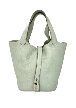 Hermès Pre-Owned 2013 Clemence Picotin Lock 18 handbag - Green