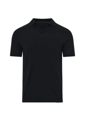 PATRICK ASSARAF short-sleeve polo-collar T-shirt - Black