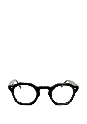 Josef Miller Milton round-frame glasses - Black