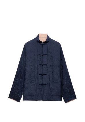 Shanghai Tang reversible floral jacket - Blue