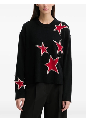 Zadig&Voltaire Markuz star-motif sweater - Black