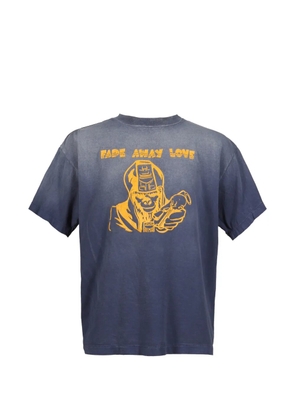 SAINT MXXXXXX graphic print T-shirt - Blue