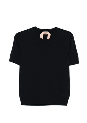 Nº21 short-sleeve T-shirt - Blue