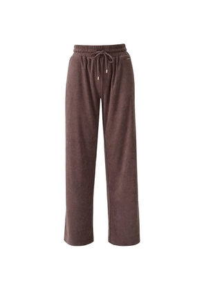 Melissa Odabash Betty drawstring track pants - Brown