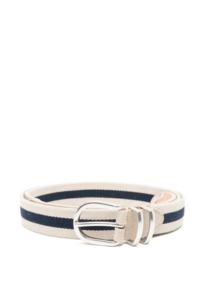 Eleventy striped belt - Neutrals