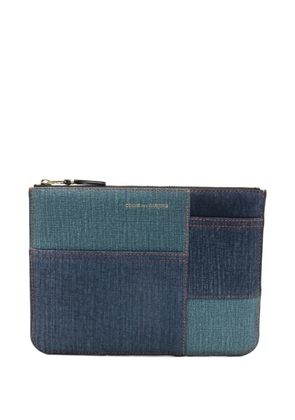 Comme Des Garçons denim pouch - Blue