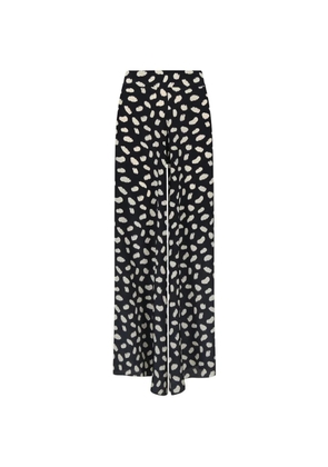 Johanna Ortiz Musical animal-print trousers - Black