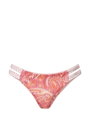Del Maar Ruay printed bikini bottoms - Orange