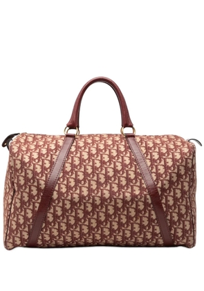 Christian Dior Pre-Owned 1990-2010 Diorissimo Trotter Canvas boston bag - Red