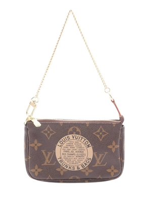 Louis Vuitton Pre-Owned 2008 Monogram Trunks & Bags Mini Pochette Accessoires handbag - Brown