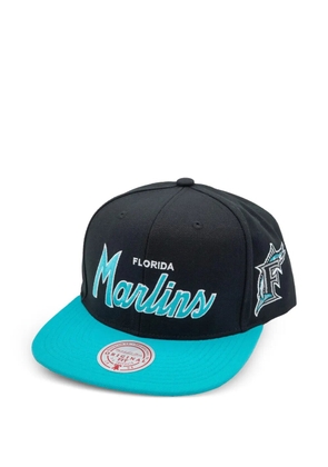Mitchell & Ness MLB Miami Marlins Cooperstown Evergreen Script snapback cap - Black