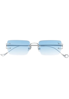 Eyepetizer Dillinger square-frame sunglasses - Silver
