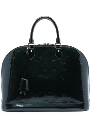 Louis Vuitton Pre-Owned 2010 Monogram Vernis Alma GM handbag - Green