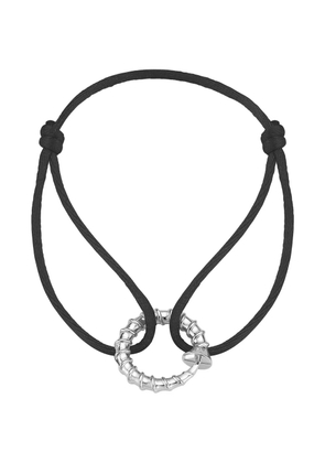 Mateo screw cord bracelet - Silver