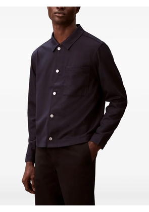 Calvin Klein pocket button suit jacket - Blue