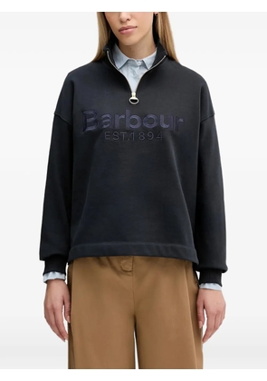 Barbour Sara zip turtleneck sweater - Blue