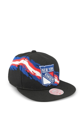 Mitchell & Ness x NHL logo-detail baseball cap - Black