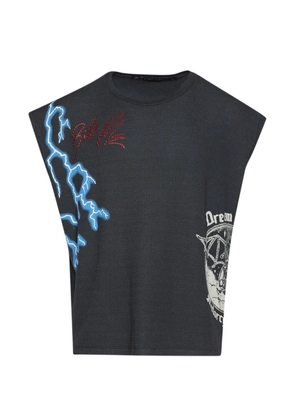 EARTHLING VIP Bloody Rose Chopper sleeveless T-shirt - Grey