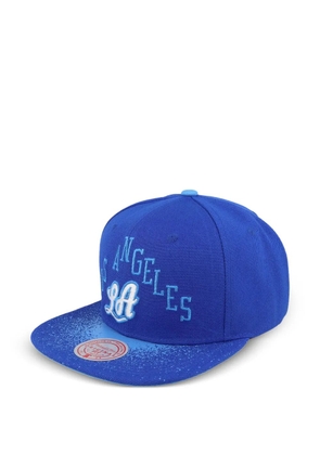 Mitchell & Ness NBA Hardwood Classics Re-Take embroidered flat-peak cap - Blue