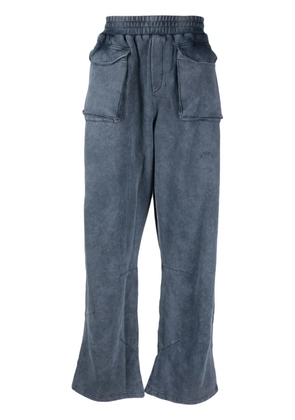 A-COLD-WALL* Uniform jersey track pants - Blue