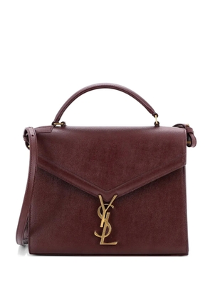 Saint Laurent Pre-Owned Cassandra Top Handle Bag Leather Medium satchel - Red