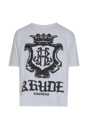 RHUDE oversized crest T-shirt - White