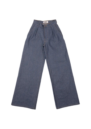 Naked and Famous wide-leg jeans - Blue
