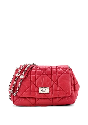 Christian Dior Pre-Owned Milly La Foret Handbag Cannage Quilt Lambskin Small shoulder bag - Red