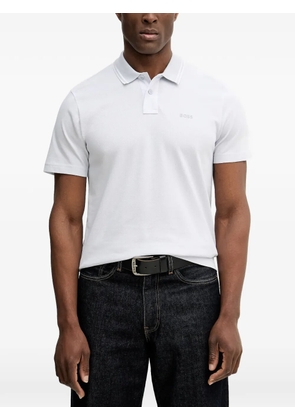 BOSS H-Phillipson half-button polo shirt - Grey