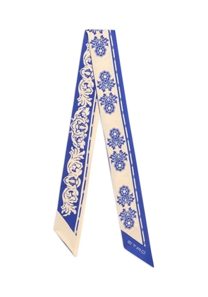 ETRO Paisleyina scarf - White