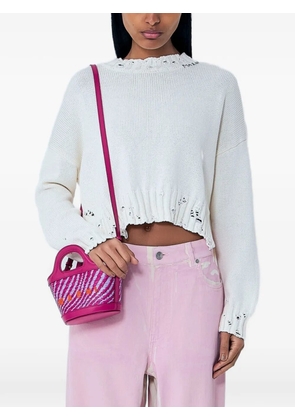 Marni ribbed-knit sweater - Neutrals