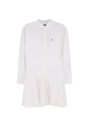 Polo Ralph Lauren ruffled mini dress - White
