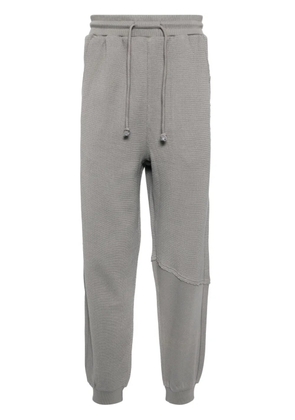 FIVE CM logo-patch cotton track pants - Grey