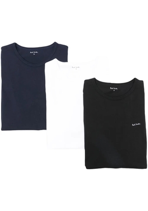 Paul Smith logo-print cotton T-shirt (pack of three) - Black
