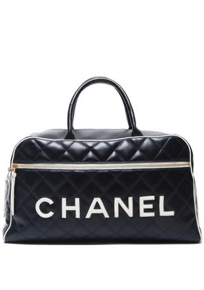 CHANEL Pre-Owned 1994-1996 diamond-quilted handbag - Black