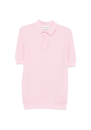 BOMPARD piqué-knit polo shirt - Pink