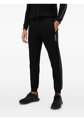 GUESS USA side-stripe track pants - Black