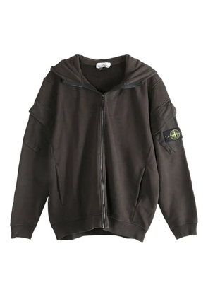 Stone Island zip-up hoodie - Grey