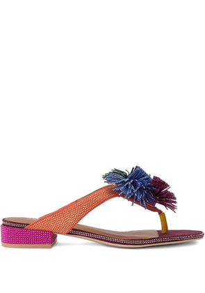 Kurt Geiger London 30mm Pom Pom sandals - Blue