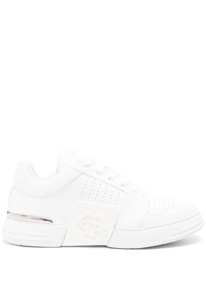 Philipp Plein Royal Street logo-embossed sneakers - White