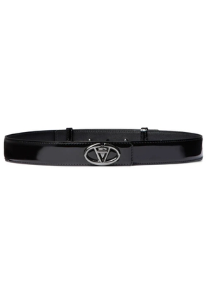 Valentino Garavani 30mm VLogo The Bold Edition belt - Black